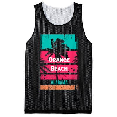 Orange Beach Souvenir Alabama Reminder Mesh Reversible Basketball Jersey Tank