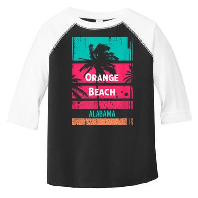 Orange Beach Souvenir Alabama Reminder Toddler Fine Jersey T-Shirt