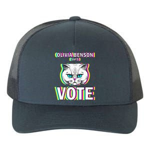 Olivia Benson Says Vote Yupoong Adult 5-Panel Trucker Hat