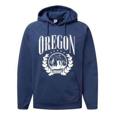 Oregon Beaver State Performance Fleece Hoodie