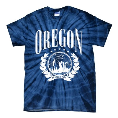 Oregon Beaver State Tie-Dye T-Shirt