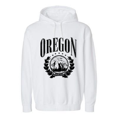 Oregon Beaver State Garment-Dyed Fleece Hoodie