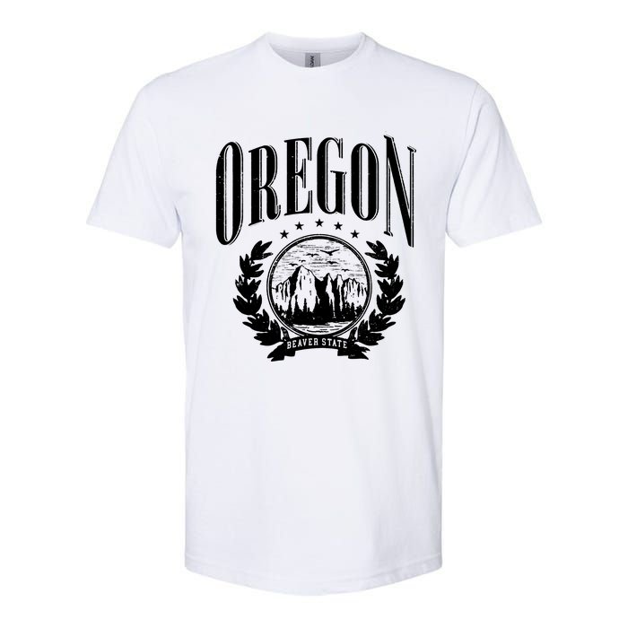 Oregon Beaver State Softstyle CVC T-Shirt