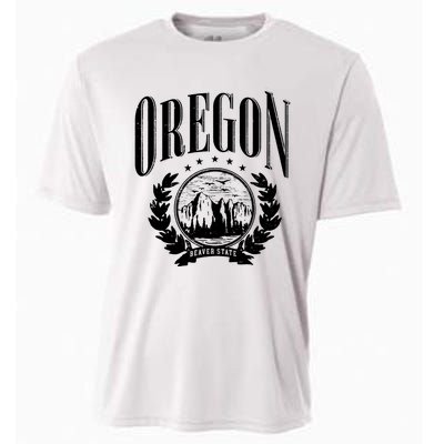 Oregon Beaver State Cooling Performance Crew T-Shirt