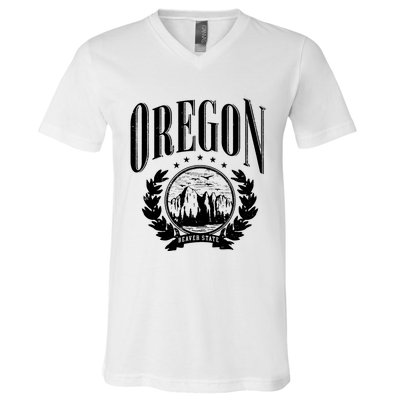 Oregon Beaver State V-Neck T-Shirt