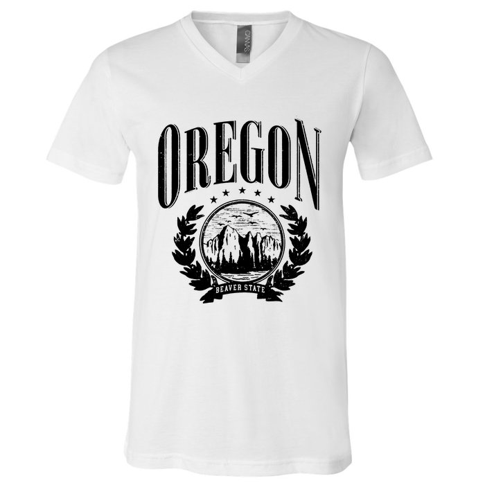 Oregon Beaver State V-Neck T-Shirt