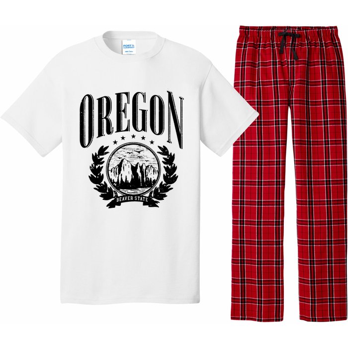 Oregon Beaver State Pajama Set