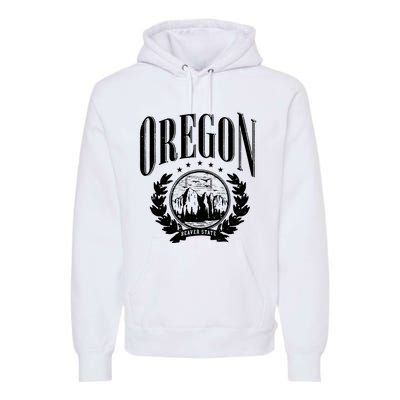 Oregon Beaver State Premium Hoodie