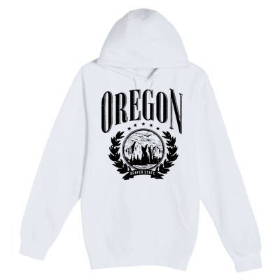 Oregon Beaver State Premium Pullover Hoodie