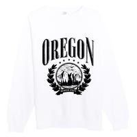 Oregon Beaver State Premium Crewneck Sweatshirt