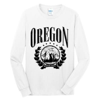 Oregon Beaver State Tall Long Sleeve T-Shirt