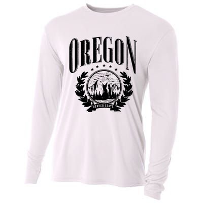 Oregon Beaver State Cooling Performance Long Sleeve Crew