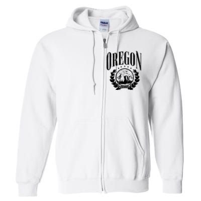 Oregon Beaver State Full Zip Hoodie