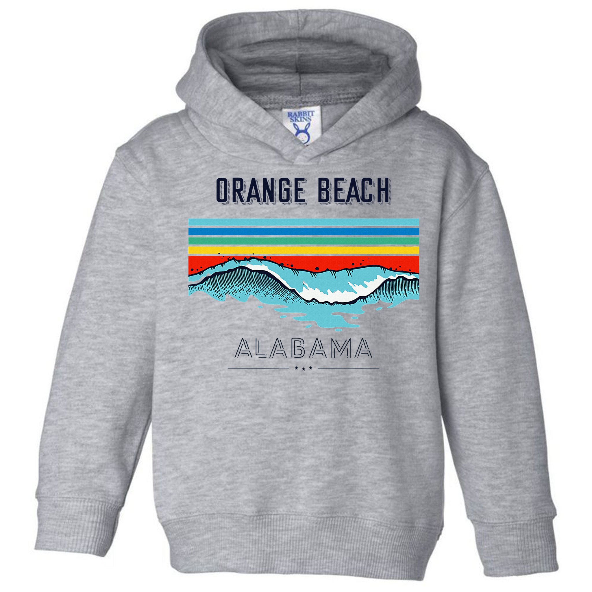 Orange Beach Souvenir Alabama Reminder Toddler Hoodie