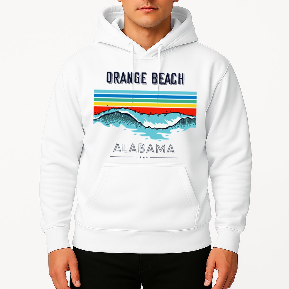 Orange Beach Souvenir Alabama Reminder Hoodie