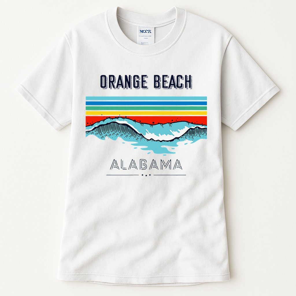 Orange Beach Souvenir Alabama Reminder Tall T-Shirt