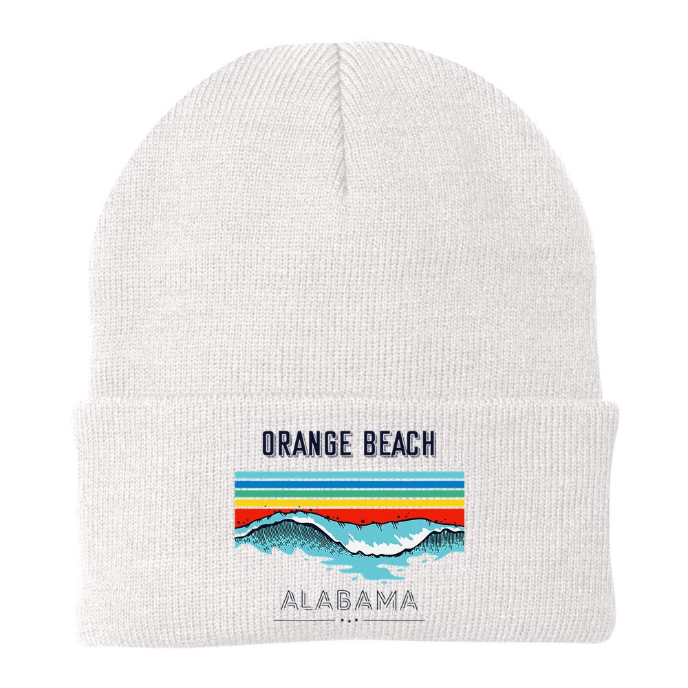 Orange Beach Souvenir Alabama Reminder Beanie