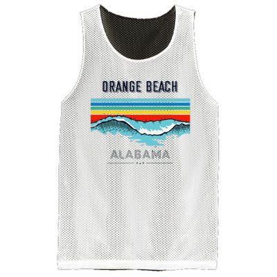 Orange Beach Souvenir Alabama Reminder Mesh Reversible Basketball Jersey Tank