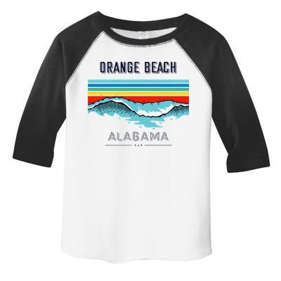 Orange Beach Souvenir Alabama Reminder Toddler Fine Jersey T-Shirt