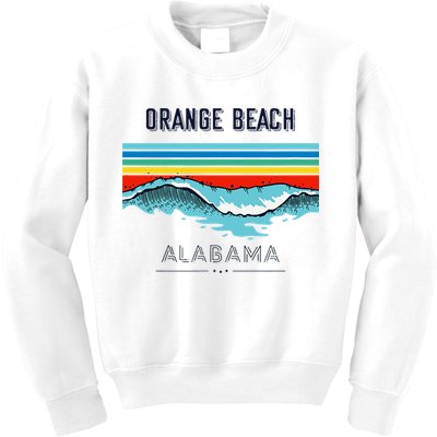 Orange Beach Souvenir Alabama Reminder Kids Sweatshirt