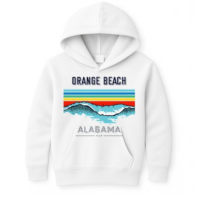 Orange Beach Souvenir Alabama Reminder Kids Hoodie