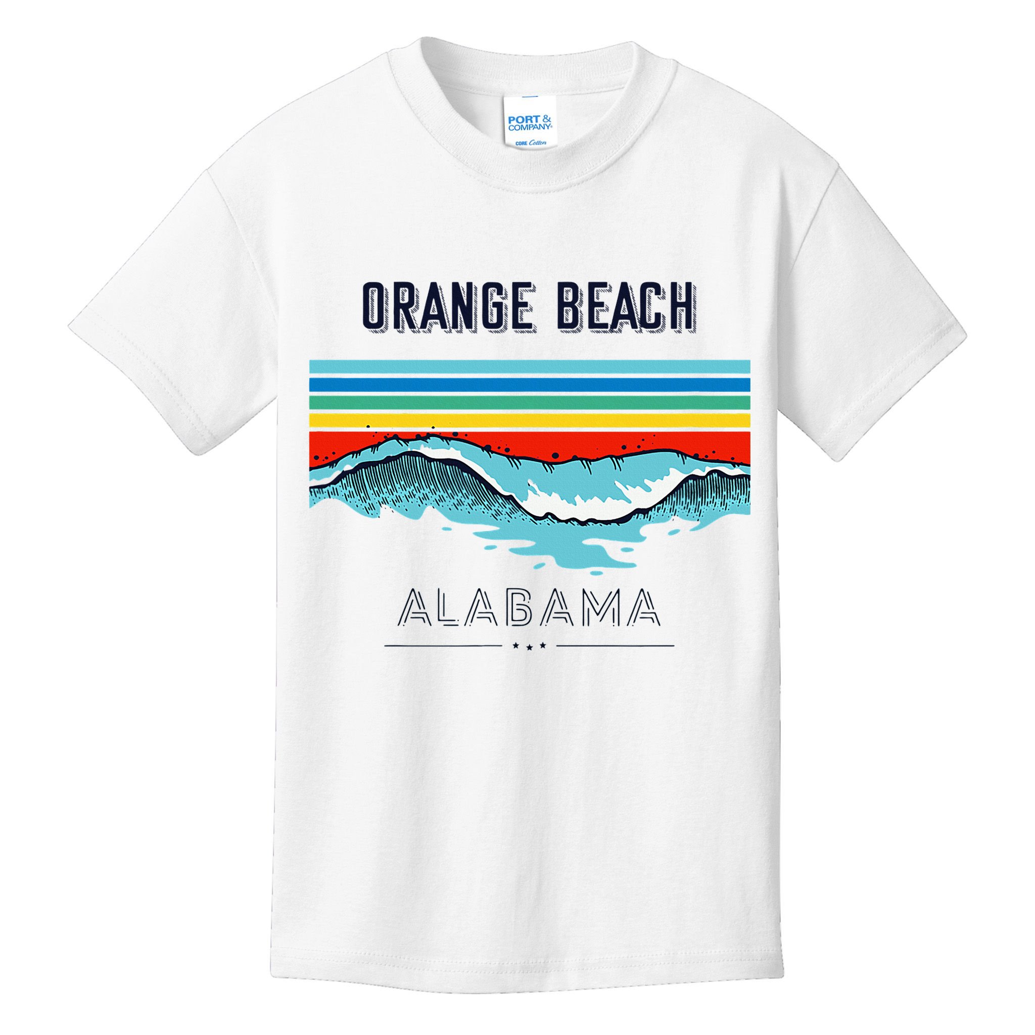 Orange Beach Souvenir Alabama Reminder Kids T-Shirt