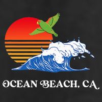 Ocean Beach San Diego California Sunset Ob Parrot 11oz C Handle Ceramic Mug