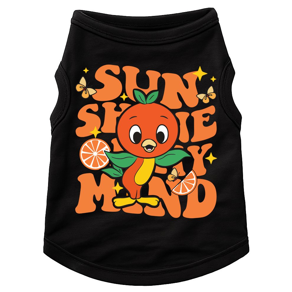 Orange Bird Sunshine Doggie Tank