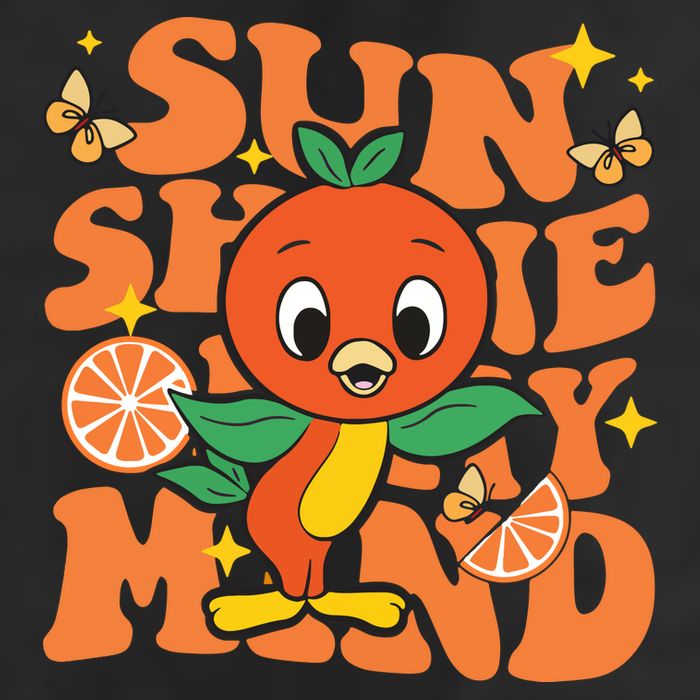 Orange Bird Sunshine 11oz C Handle Ceramic Mug
