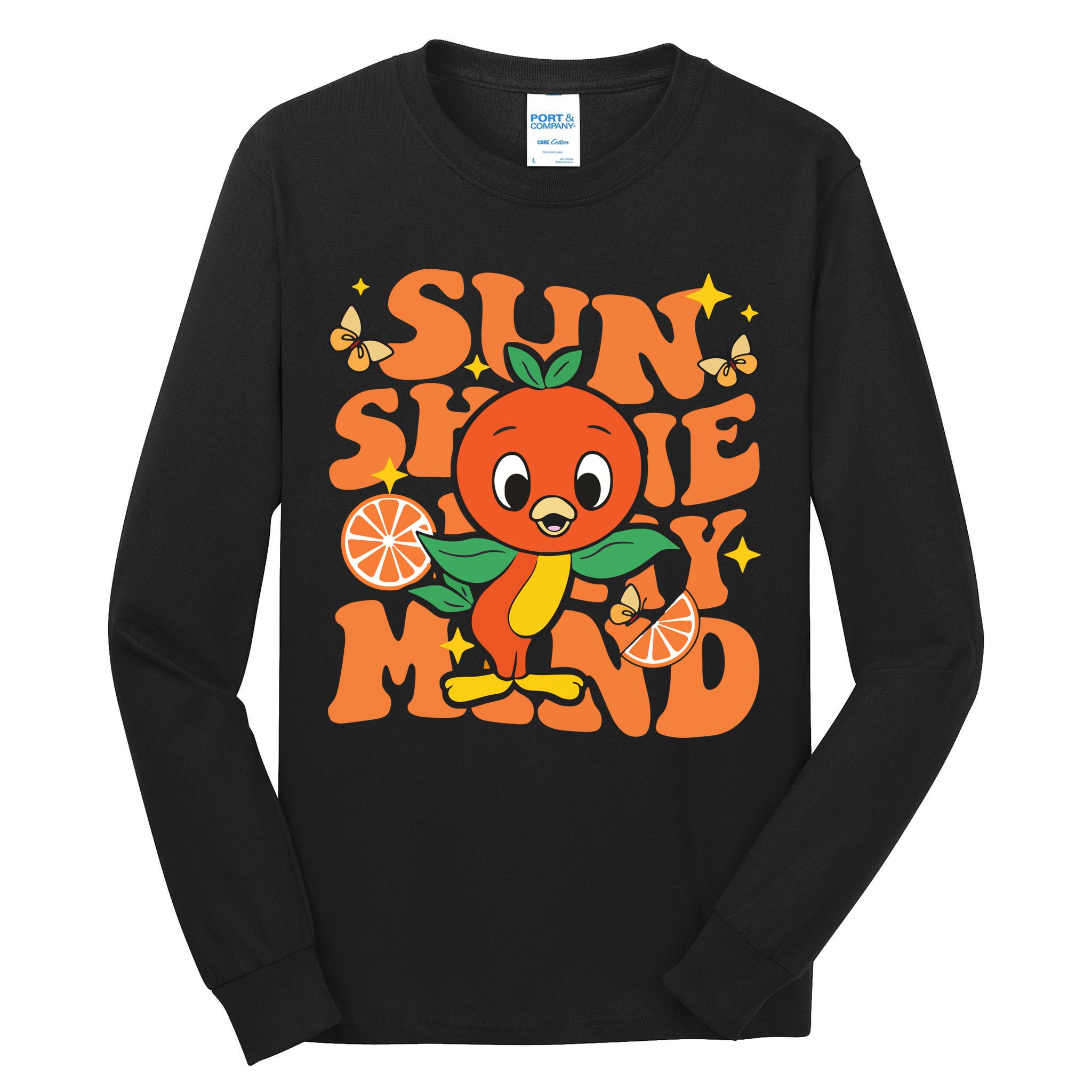 Orange Bird Sunshine Tall Long Sleeve T-Shirt