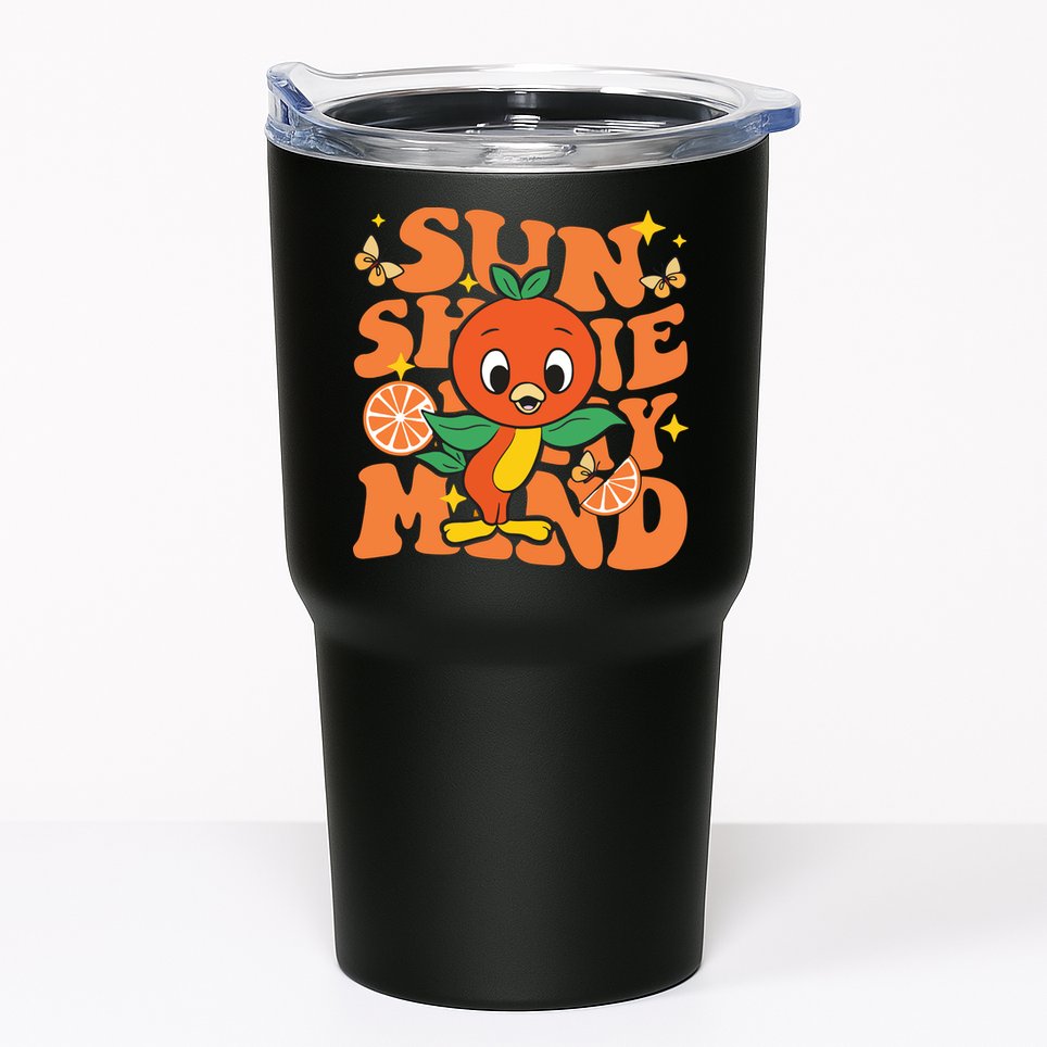 Orange Bird Sunshine Tumbler