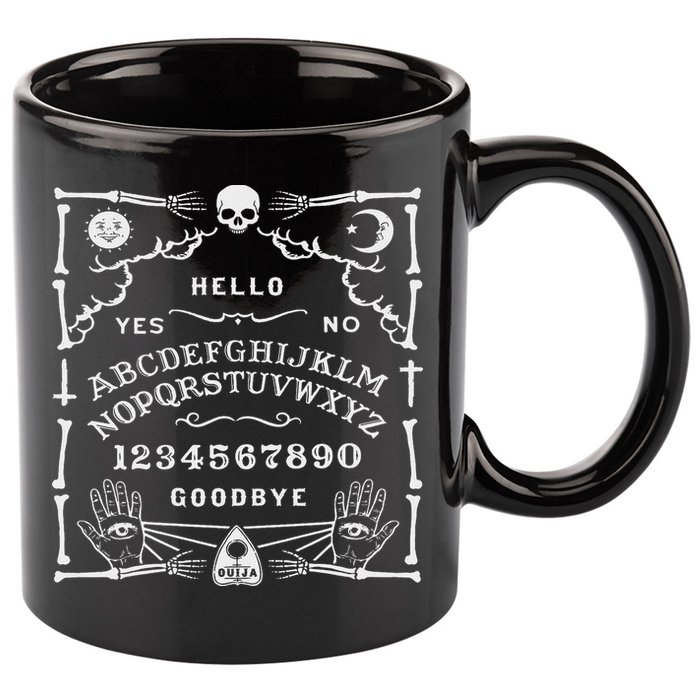 Ouija Board Spirit Board 11oz C Handle Ceramic Mug
