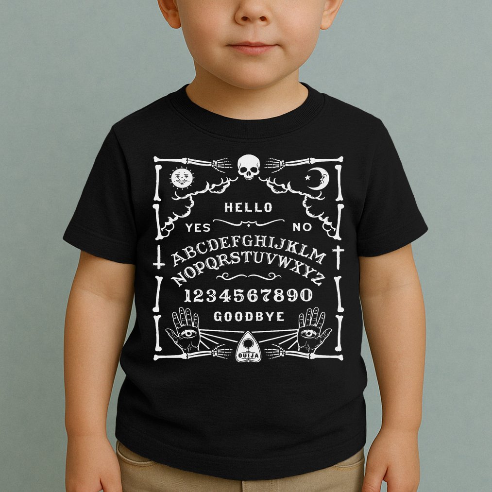 Ouija Board Spirit Board Toddler T-Shirt