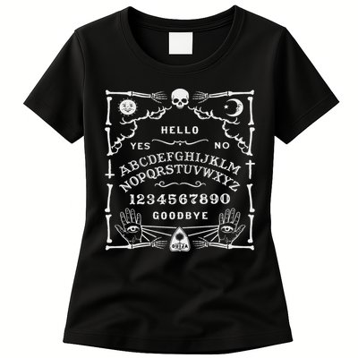 Ouija Board Spirit Board Womens T-Shirt