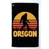 Oregon Bigfoot Sasquatch & Sun Golf Towel