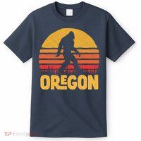 Oregon Bigfoot Sasquatch & Sun T-Shirt