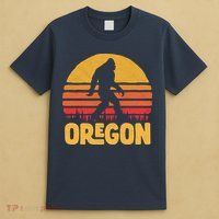 Oregon Bigfoot Sasquatch & Sun T-Shirt