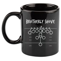 Official Brotherly Shove 11oz C Handle Ceramic Mug