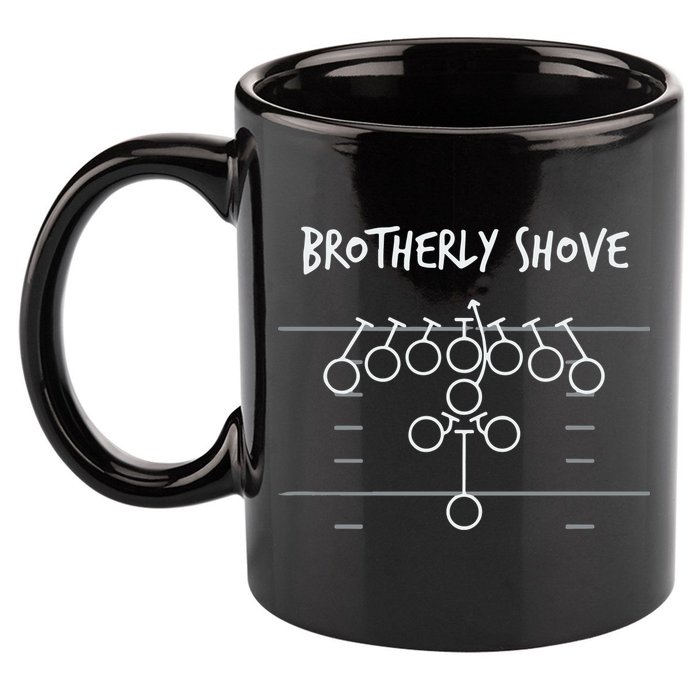 Official Brotherly Shove 11oz C Handle Ceramic Mug