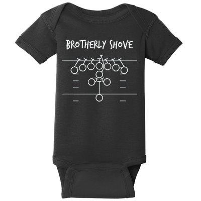 Official Brotherly Shove Baby Bodysuit