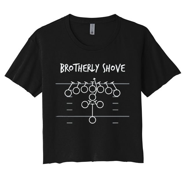 Official Brotherly Shove Crop Top