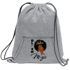 OES Black Sistar Magic Order The Eastern Star Juneteenth Day Sweatshirt Cinch Pack Bag