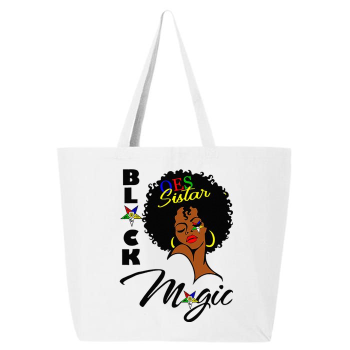 OES Black Sistar Magic Order The Eastern Star Juneteenth Day 25L Jumbo Tote