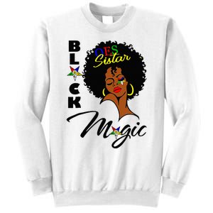 OES Black Sistar Magic Order the Eastern Star Juneteenth Day Sweatshirt