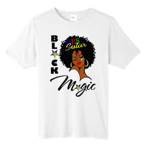 OES Black Sistar Magic Order the Eastern Star Juneteenth Day Tall Fusion ChromaSoft Performance T-Shirt