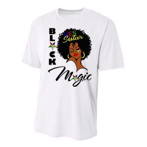 OES Black Sistar Magic Order the Eastern Star Juneteenth Day Performance Sprint T-Shirt