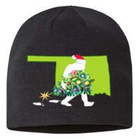 Oklahoma Bigfoot State Christmas Tree Sustainable Beanie