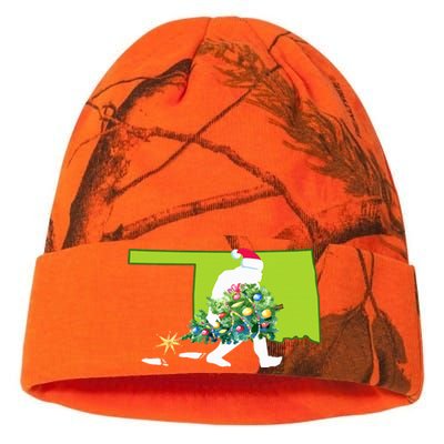 Oklahoma Bigfoot State Christmas Tree Kati Licensed 12" Camo Beanie