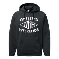 Obsessed With Weekends Performance Fleece Hoodie