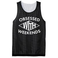 Obsessed With Weekends Mesh Reversible Basketball Jersey Tank